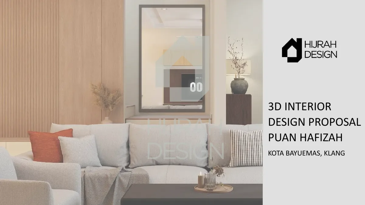 Pn Hafizah — Interior design, Kota Bayuemas, Klang
