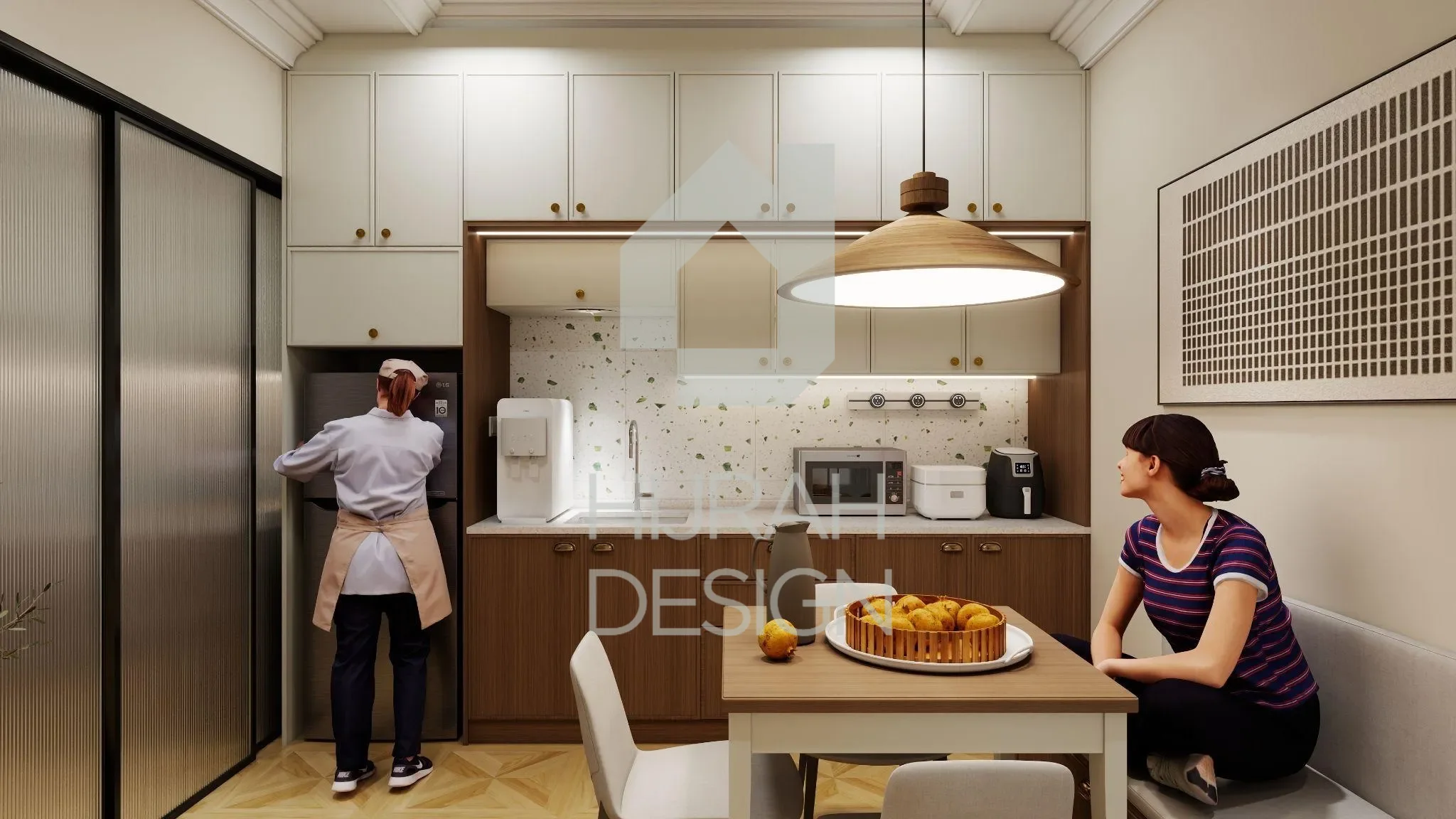 Pn Mei Adlah — Dapur — cadangan 3D