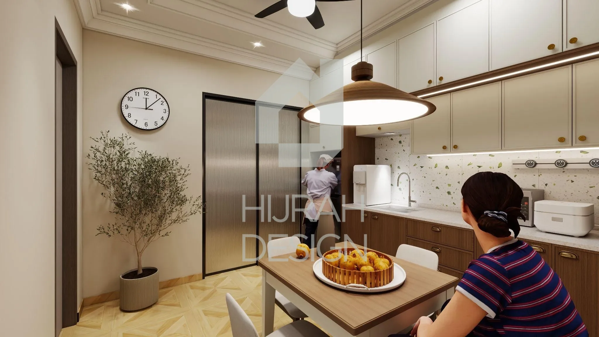 Pn Mei Adlah — Dapur — perspektif 2